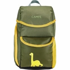 CAMPZ Backpack Kids Dino green/yellow