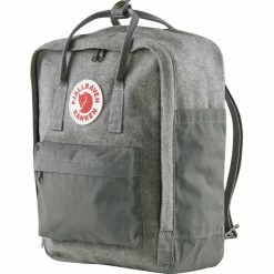 Fjällräven Kånken Re-Wool Backpack granite grey -Travelling Backpacks Shop fjaellraeven kanken re wool backpack granite grey 3