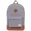 Herschel Heritage Backpack grey/tan -Travelling Backpacks Shop herschel heritage backpack unisex grey tan 1