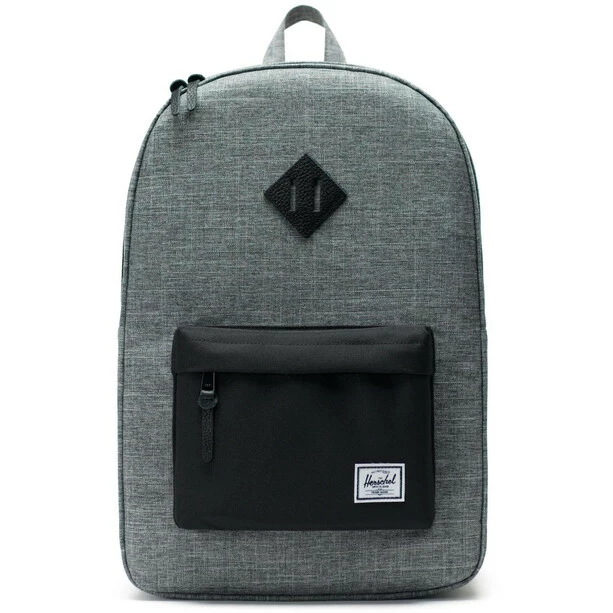 Herschel Heritage Backpack raven crosshatch/black 3 Herschel Heritage Backpack raven crosshatch/black