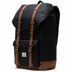 Herschel Little America Backpack 25l black -Travelling Backpacks Shop herschel little america backpack 25l black 3