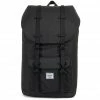 Herschel Little America Backpack 25l black crosshatch/black -Travelling Backpacks Shop herschel little america backpack unisex black crosshatch black 1