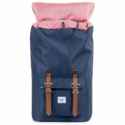 Herschel Little America Backpack 25l navy/tan -Travelling Backpacks Shop herschel little america backpack unisex navy tan 4