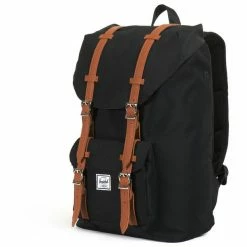 Herschel Little America Mid-Volume Backpack 17l black/tan 8 Herschel Little America Mid-Volume Backpack 17l black/tan -Travelling Backpacks Shop herschel little america mid volume backpack black tan 3