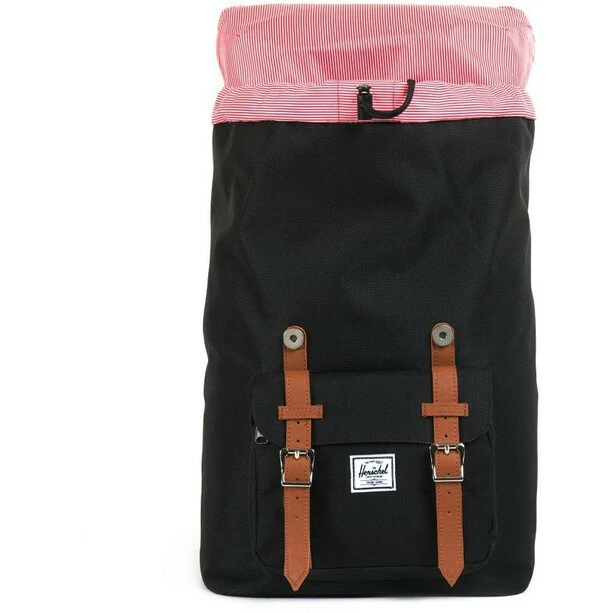 Herschel Little America Mid-Volume Backpack 17l black/tan 6 Herschel Little America Mid-Volume Backpack 17l black/tan - Image 4
