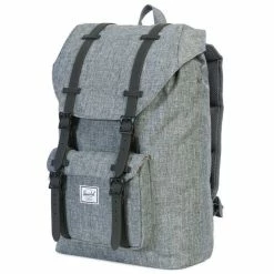 Herschel Little America Mid-Volume Backpack 17l raven crosshatch -Travelling Backpacks Shop herschel little america mid volume backpack raven crosshatch 3