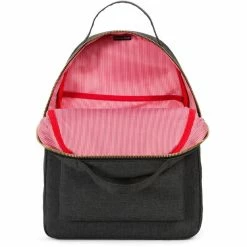 Herschel Nova Mid-Volume Backpack black crosshatch -Travelling Backpacks Shop herschel nova mid volume rucksack black crosshatch 4