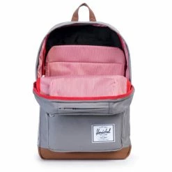 Herschel Pop Quiz Backpack grey/tan 9 Herschel Pop Quiz Backpack grey/tan -Travelling Backpacks Shop herschel pop quiz backpack unisex grey tan 4