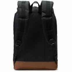 Herschel Retreat Backpack 19,5l black/saddle brown -Travelling Backpacks Shop herschel retreat backpack 195l black saddle brown 4