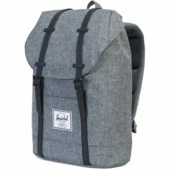 Herschel Retreat Backpack 19,5l raven crosshatch/black -Travelling Backpacks Shop herschel retreat backpack 195l unisex raven crosshatch black 2