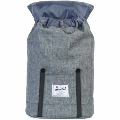 Herschel Retreat Backpack 19,5l raven crosshatch/black -Travelling Backpacks Shop herschel retreat backpack 195l unisex raven crosshatch black 4