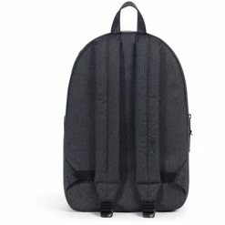 Herschel Settlement Backpack black crosshatch -Travelling Backpacks Shop herschel settlement rucksack black crosshatch 4