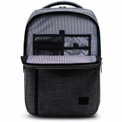 Herschel Travel Daypack raven crosshatch -Travelling Backpacks Shop herschel travel daypack raven crosshatch 4