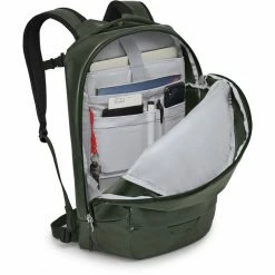 Osprey Transporter Panel Backpack haybale green -Travelling Backpacks Shop osprey transporter panel backpack haybale green 4