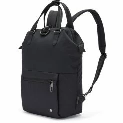 Pacsafe Citysafe CX ECONYL Mini Backpack 11l black 10 Pacsafe Citysafe CX ECONYL Mini Backpack 11l black -Travelling Backpacks Shop pacsafe citysafe cx econyl mini backpack 11l black 3