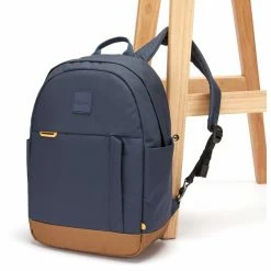 Pacsafe Go 15l Backpack coastal blue -Travelling Backpacks Shop pacsafe go 15l backpack coastal blue 5