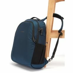 Pacsafe Metrosafe LS350 ECONYL Backpack ocean -Travelling Backpacks Shop pacsafe metrosafe ls350 econyl rucksack ocean 6