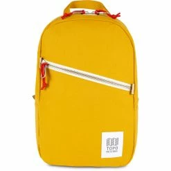 Topo Designs Light Backpack yellow canvas