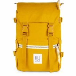 Topo Designs Rover Pack yellow canvas